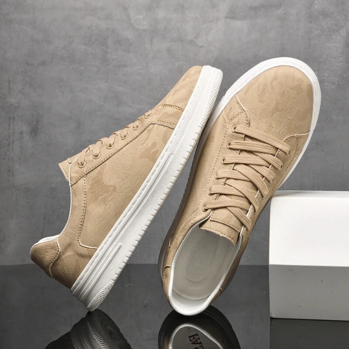 Premium Leather Trainers