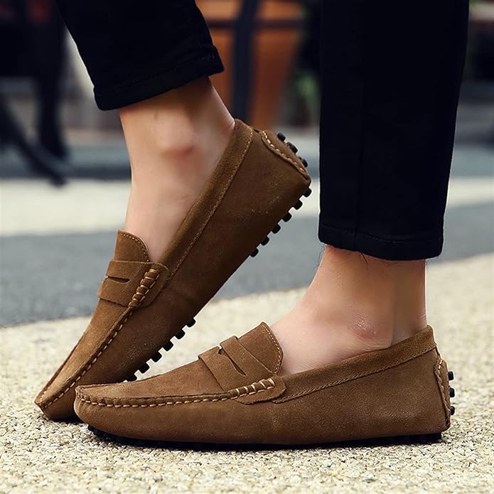 Suede loafer
