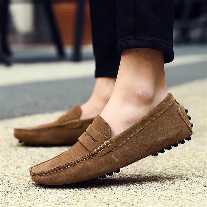 Suede loafer