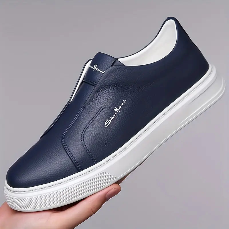 Leather trainers