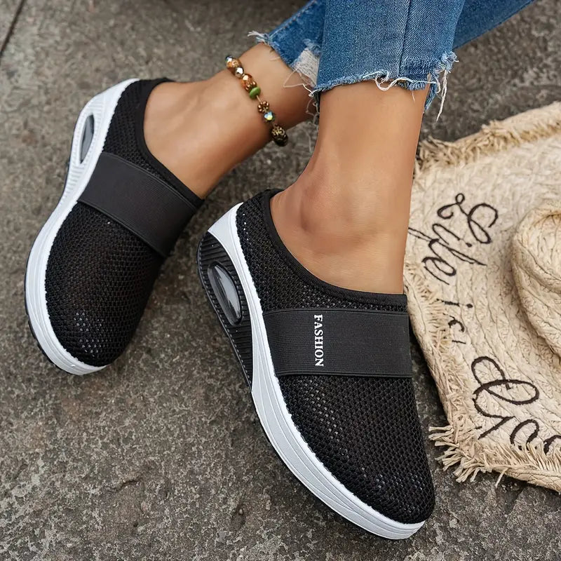 Comfortable fashion trainers for walking