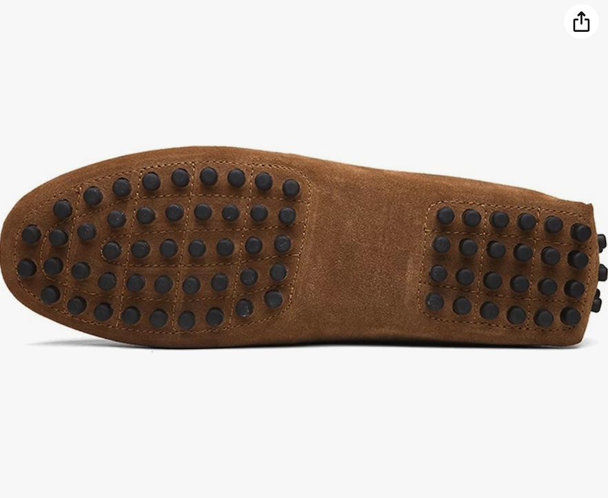 Suede loafer