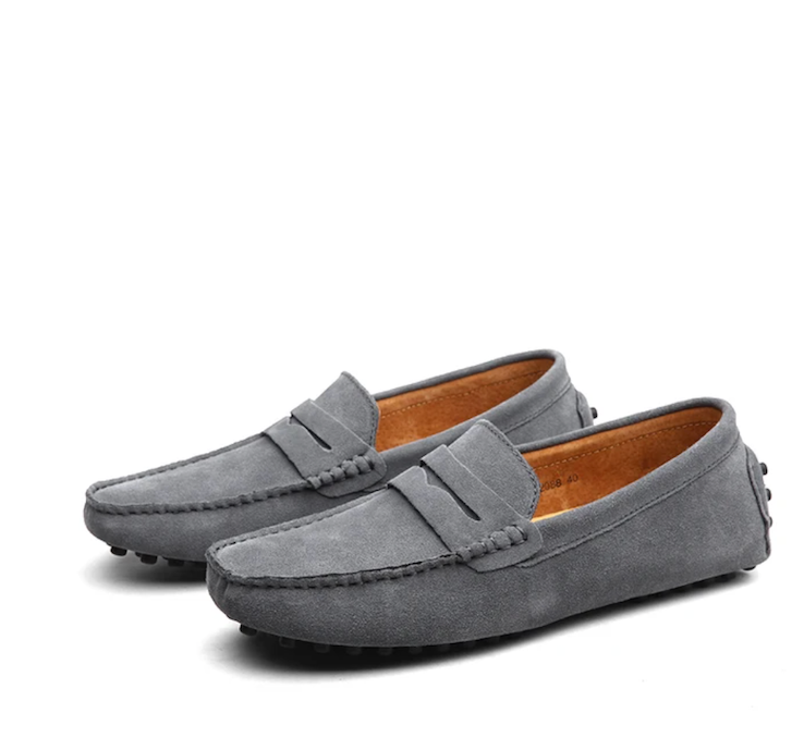 Suede loafer