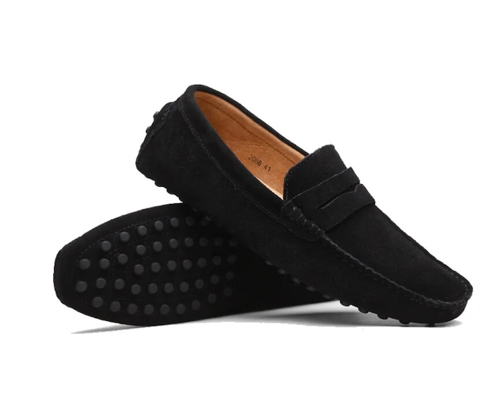 Suede loafer
