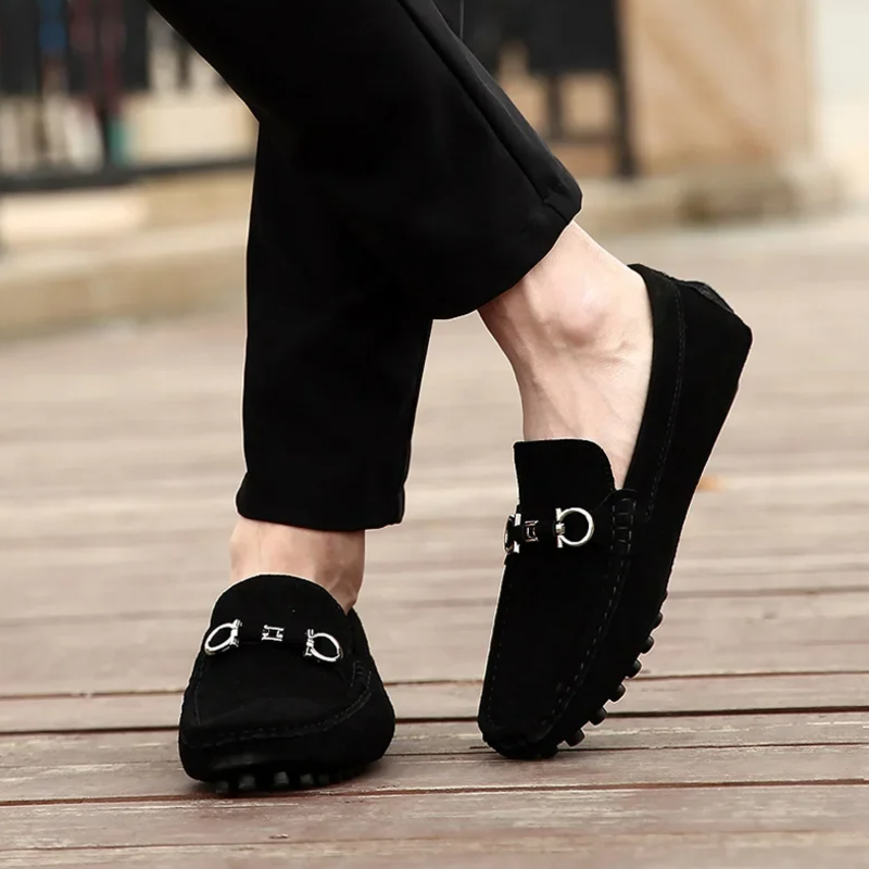 Monaco - Suede loafers
