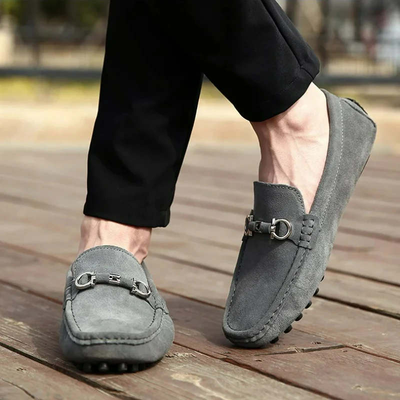 Monaco - Suede loafers