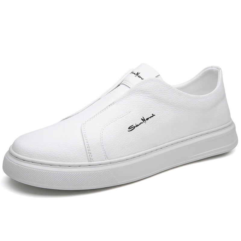 Leather trainers