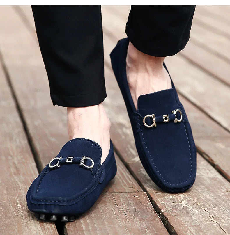 Monaco - Suede loafers