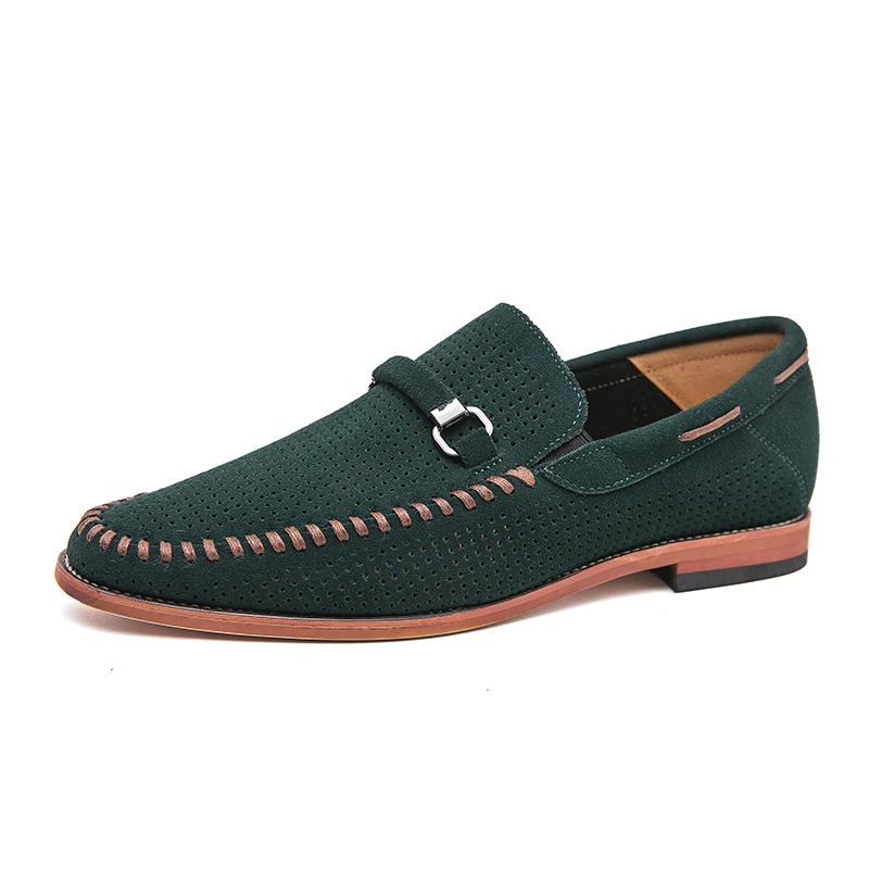 Suede loafers