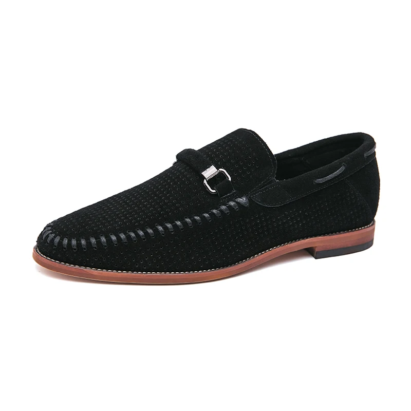 Suede loafers
