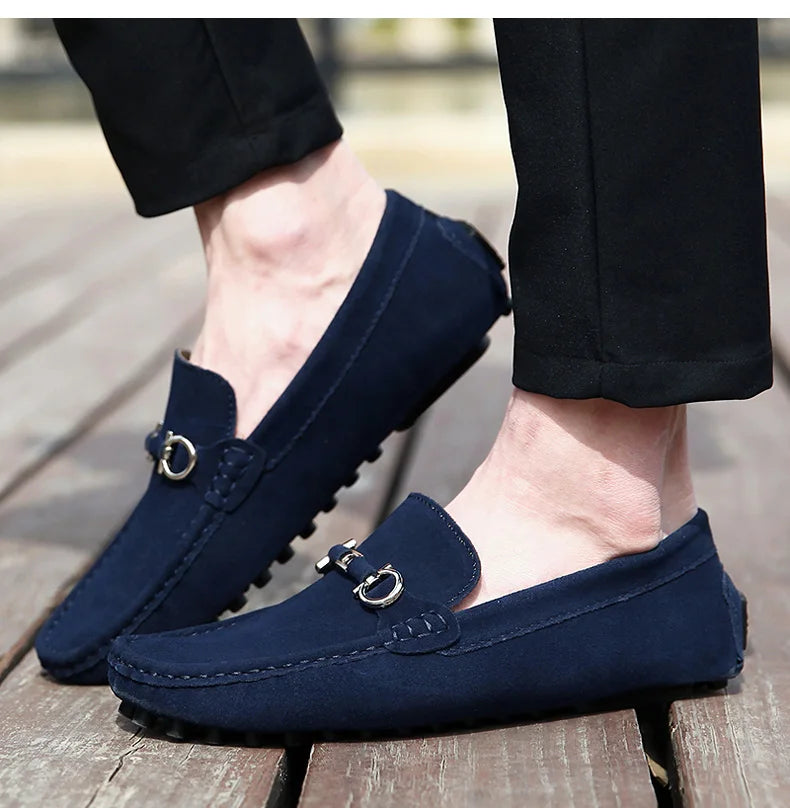Monaco - Suede loafers