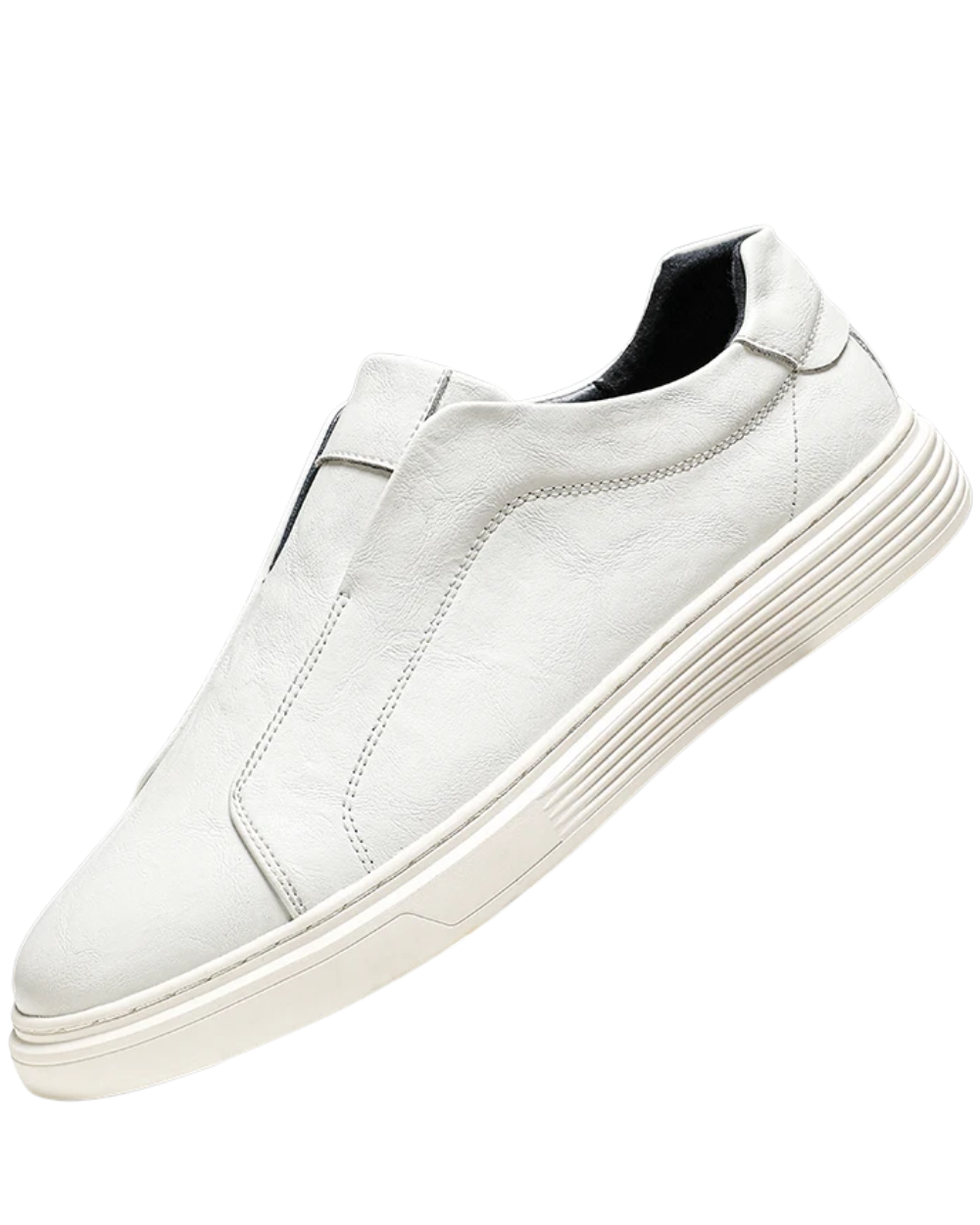 Classic leather trainers
