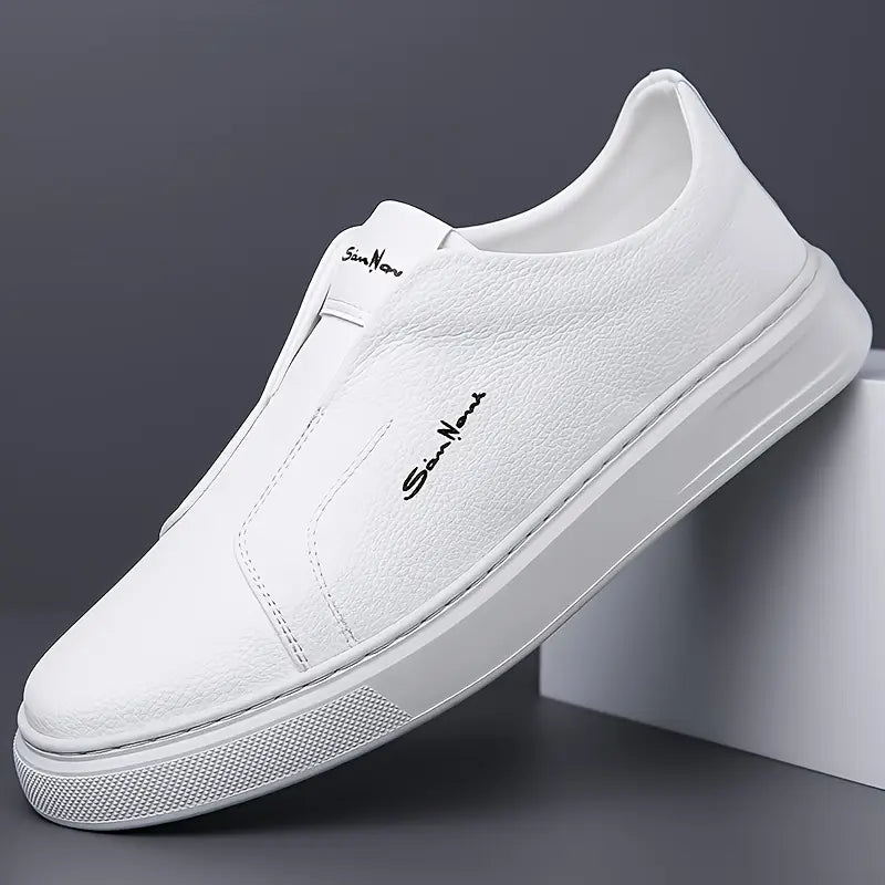 Leather trainers