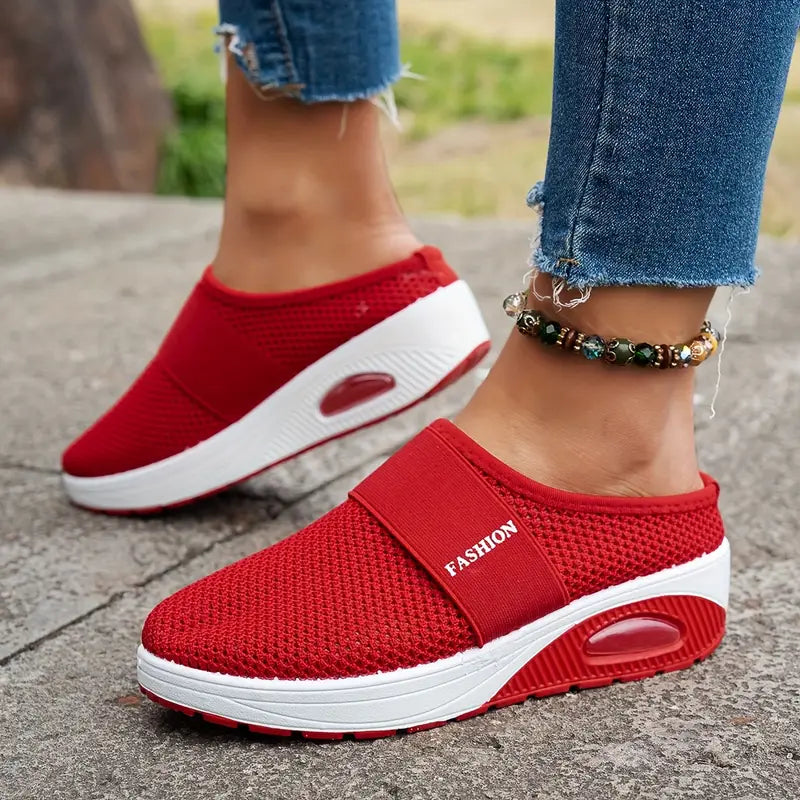 Comfortable fashion trainers for walking