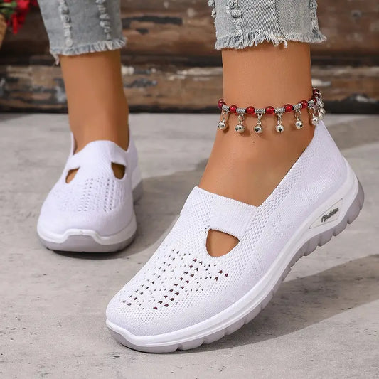 Breathable trainers for women