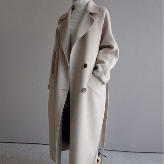 Theodora - Elegant Long Coat
