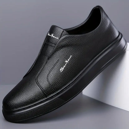 Leather trainers