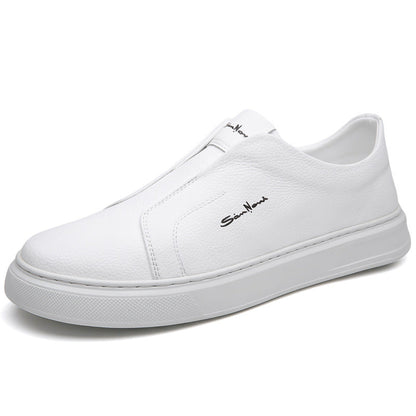 Leather trainers