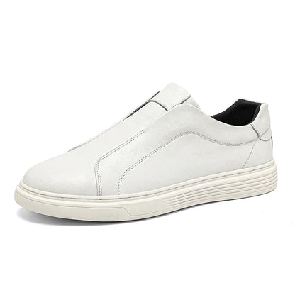 Classic leather trainers