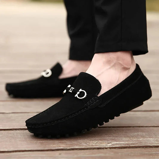 Monaco - Suede loafers