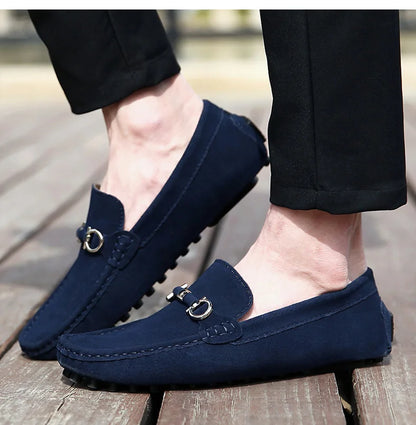 Monaco - Suede loafers