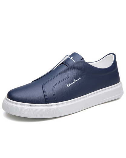 Leather trainers