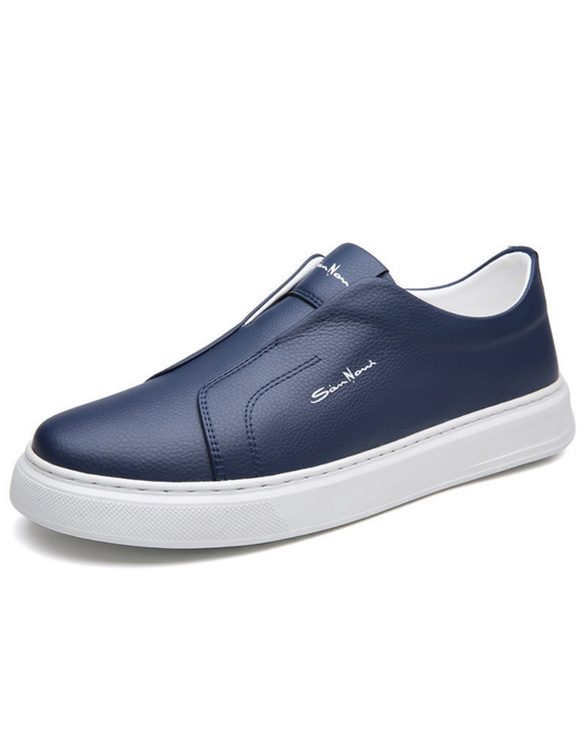 Leather trainers