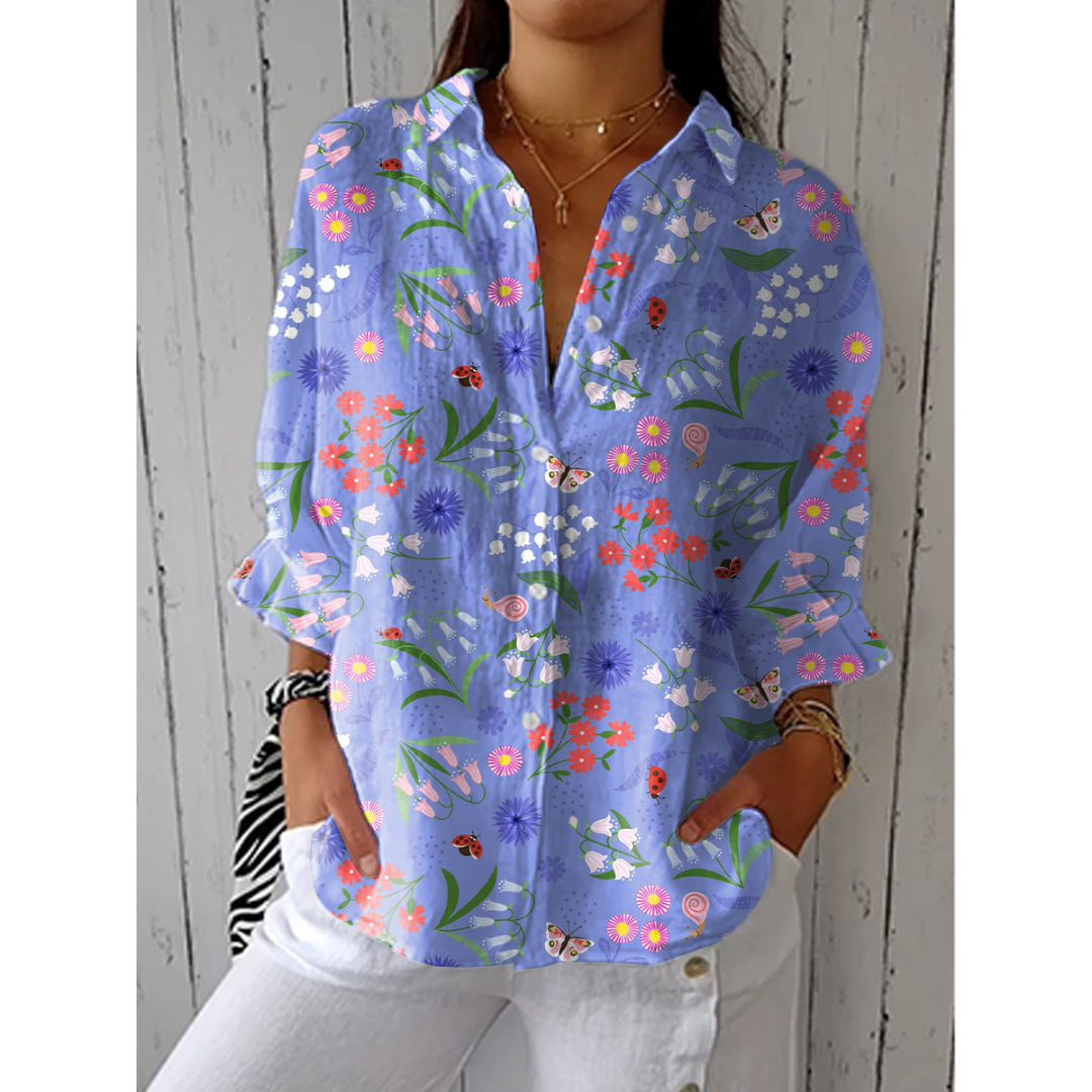 Aurora - Bloom Meadow Blouse