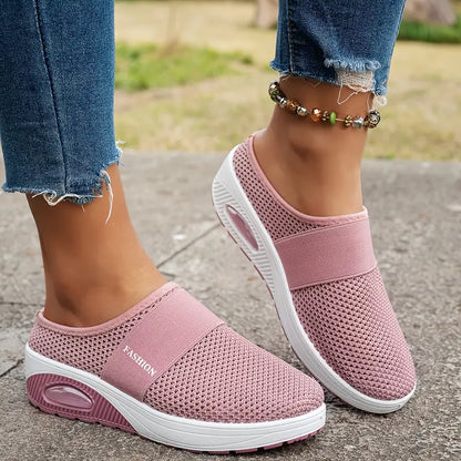 Comfortable fashion trainers for walking