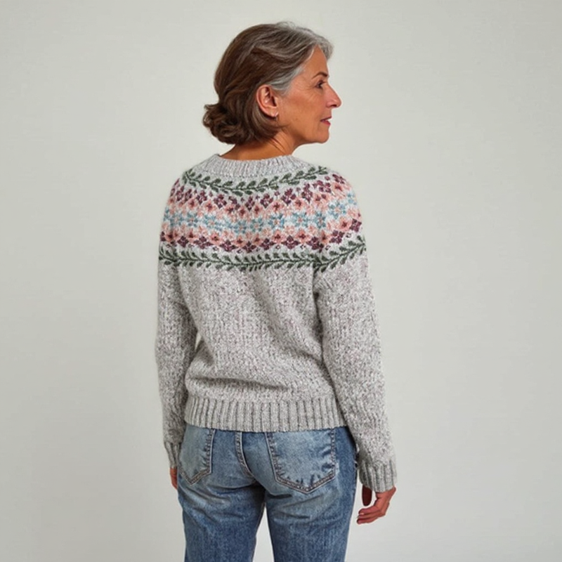 Vivienne  - Classic Icelandic Wool Sweater