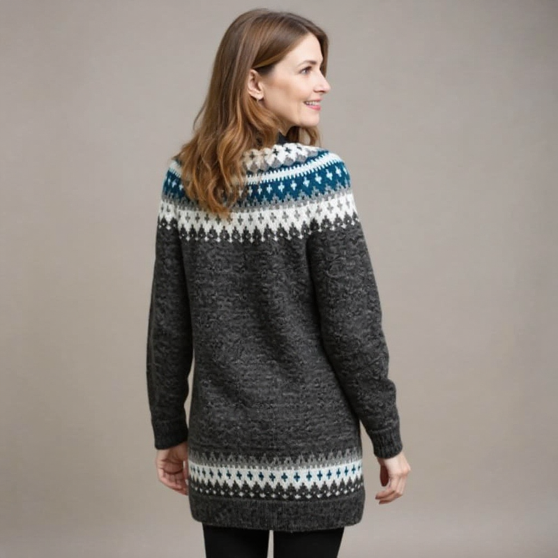 Yasmin - Classic Icelandic Wool Sweater