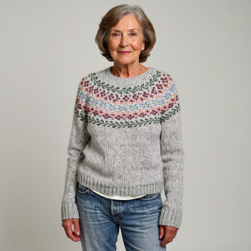 Vivienne  - Classic Icelandic Wool Sweater