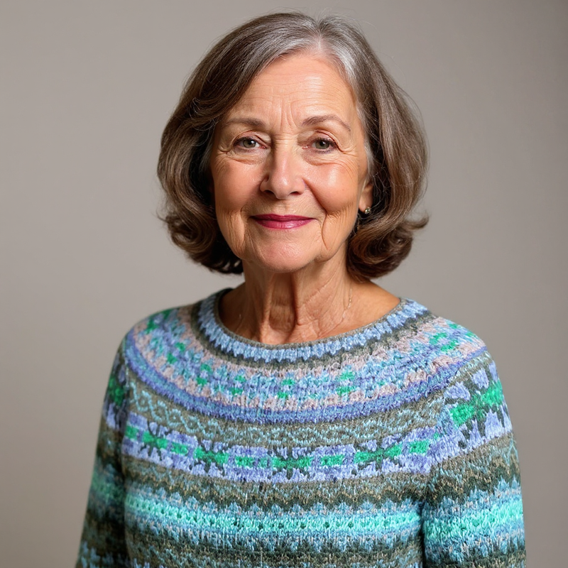 Wren  - Classic Icelandic Wool Knit Sweater